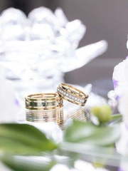 Стильные тройные обручальные кольца R-KO-1076 из Комбинированные от Ювелирный салон Art of glow 2