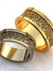Необычные обручальные кольца без камней AOG-obr-516 из Желтое золото от Ювелирный салон Art of glow 1
