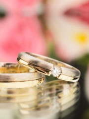 Обручальные кольца из двух видов золота AOG-obr-413 из Комбинированные от Ювелирный салон Art of glow 2