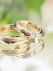 Обручальные кольца из двух видов золота AOG-obr-413 из Комбинированные от Ювелирный салон Art of glow 3