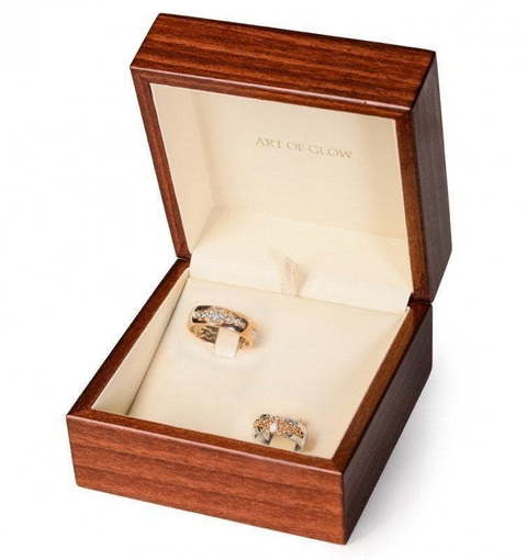 Эксклюзивные обручальные кольца AOG-obr-699 из Комбинированные от Ювелирный салон Art of glow 3