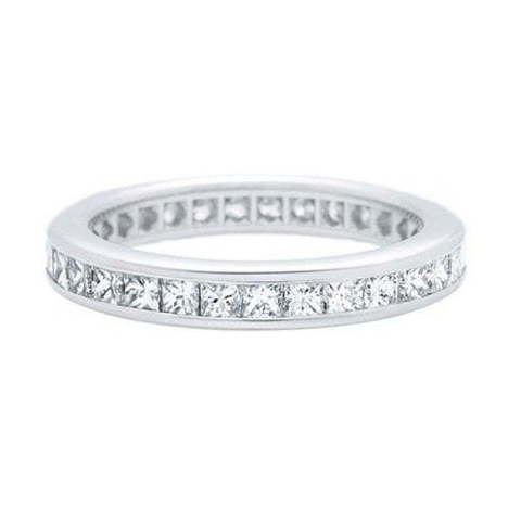 Помолвочное кольцо с бриллиантами огранки Принцесса AOG-WRB-020 из Белое золото от Ювелирный салон Art of glow 1