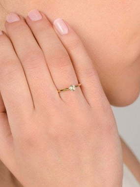 Помолвочное кольцо с бериллом AOG-ER-0121 из Желтое золото от Ювелирный салон Art of glow 2