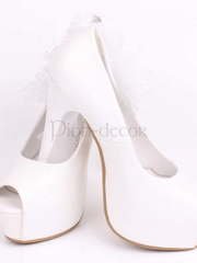 Свадебный туфли с пионом от  1