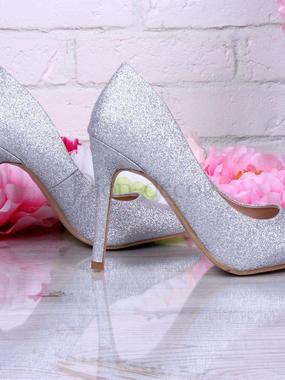 Свадебные туфли Shine silver от  1