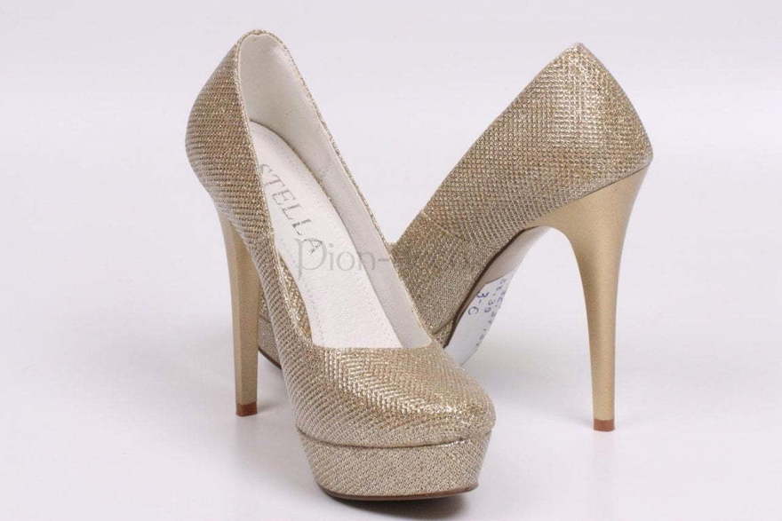 Свадебные туфли Gold от  2