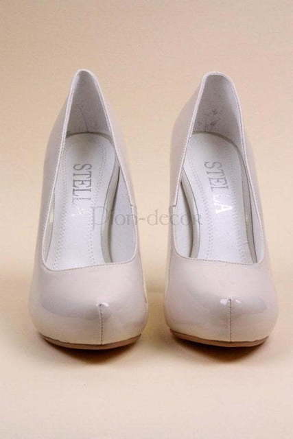 Свадебные кремовые туфли от  2