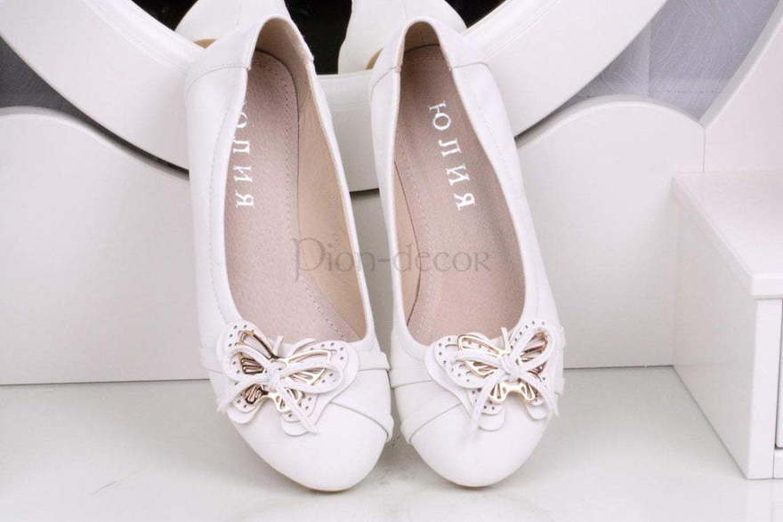 Свадебные балетки Бабочки от  2