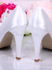 Атласные свадебные туфельки Золушка от  2