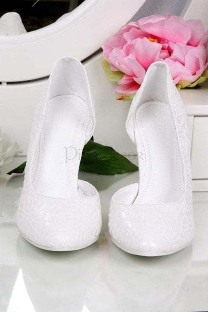 Свадебные туфли Пионовый рисунок от  3