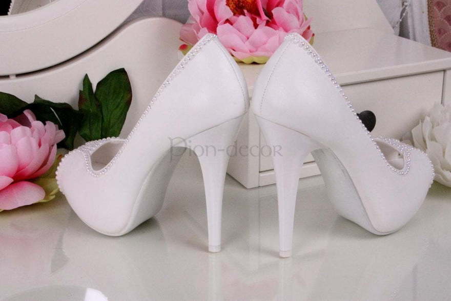 Свадебные туфли Жемчужинка от  2