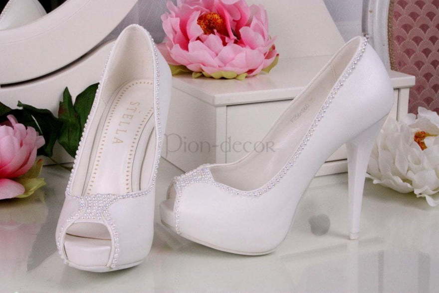 Свадебные туфли Жемчужинка от  3