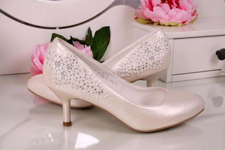 Свадебные туфли Кристалл айвори от  2