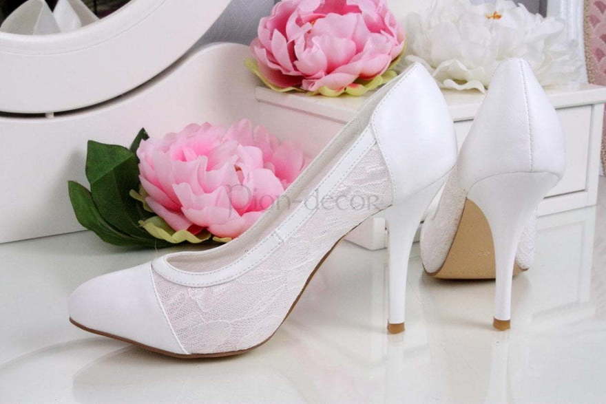 Свадебные туфли невесты Виалетта белые от  3
