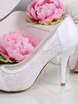 Свадебные туфли невесты Виалетта белые от  3