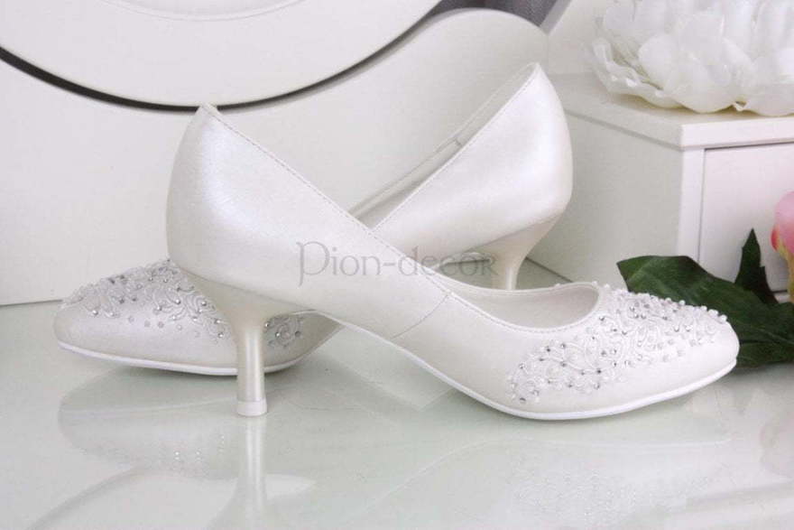 Свадебные туфли Миледи - айвори от  2