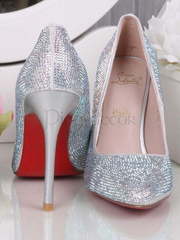 Свадебные туфли-лодочки Роскошные кристаллы от  2