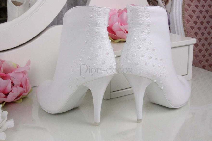 Свадебные ботильоны Жемчужинка от  2