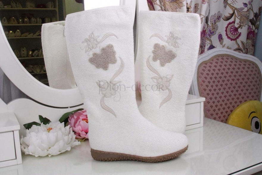 Свадебные валенки Зимушка от  2