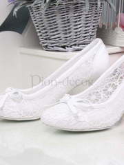 Свадебные туфельки Колибри белого цвета от  1