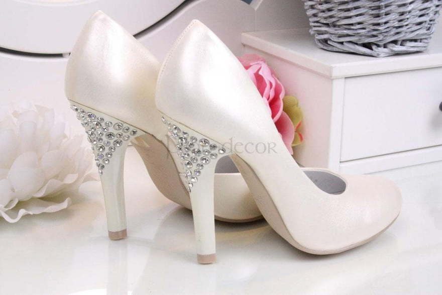 Свадебные туфли Cristallo айвори от  2