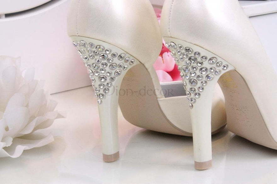 Свадебные туфли Cristallo айвори от  3