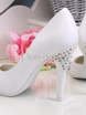 Свадебные туфли Cristallo белые от  2