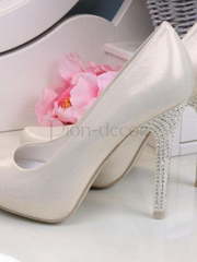 Свадебные туфельки Goccia айвори от  1