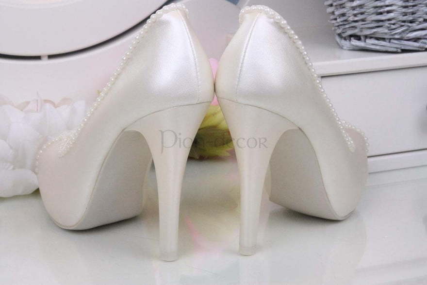 Свадебные туфли Жемчужинка айвори от  2