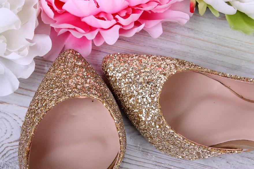 Свадебные лодочки Gold от  3