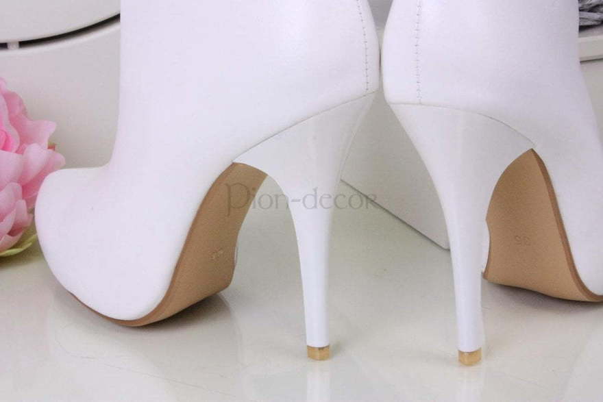 Свадебные ботилоны Aimee белые от  2