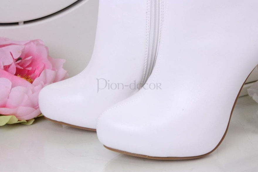 Свадебные ботилоны Aimee белые от  3