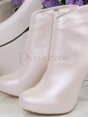 Свадебные ботильоно Aimee айвори от  1