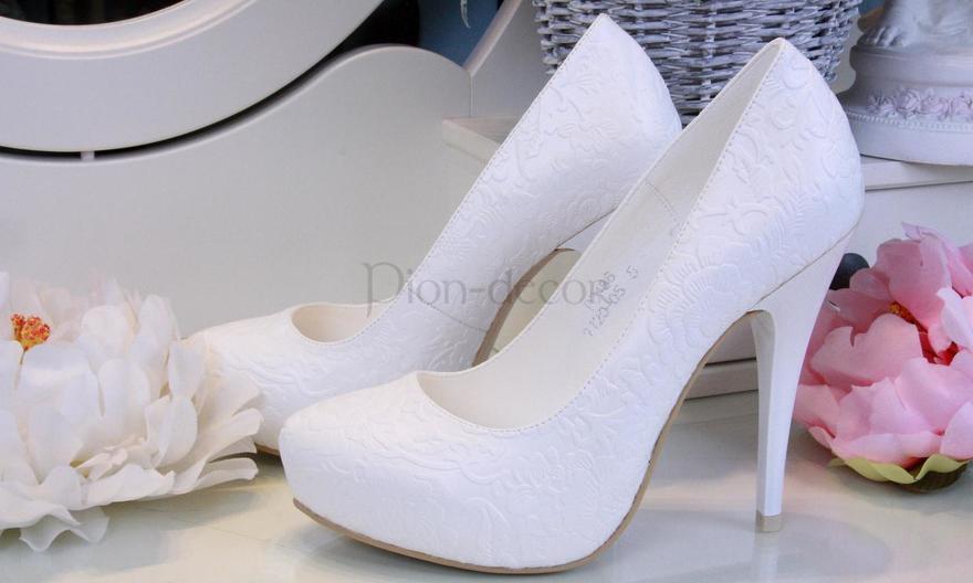 Свадебные туфли Avalanche белые от  1