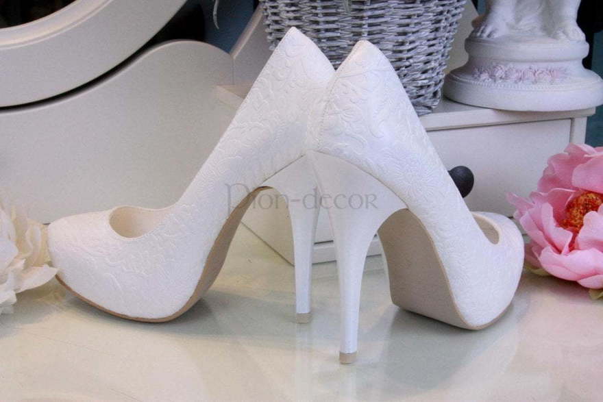 Свадебные туфли Avalanche белые от  3