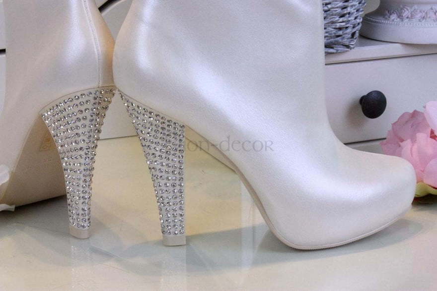 Свадебные ботильоны Regina айвори от  3