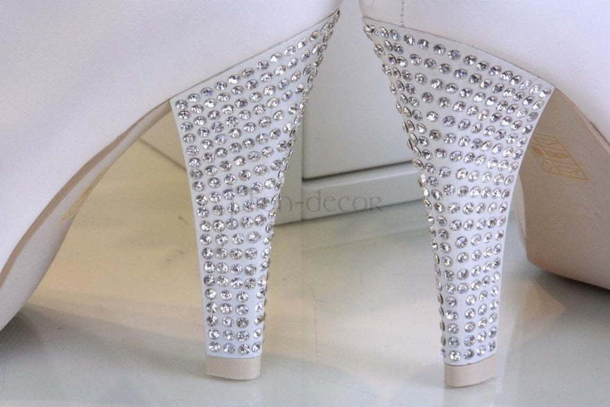 Свадебные ботильоны Regina белые от  3