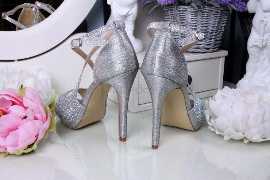 Свадебные босоножки с кристаллами Diamond от  2