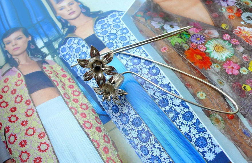 Серьги Цветы-колокольчики из Серебро от Ювелирный салон Jewellery Art 3