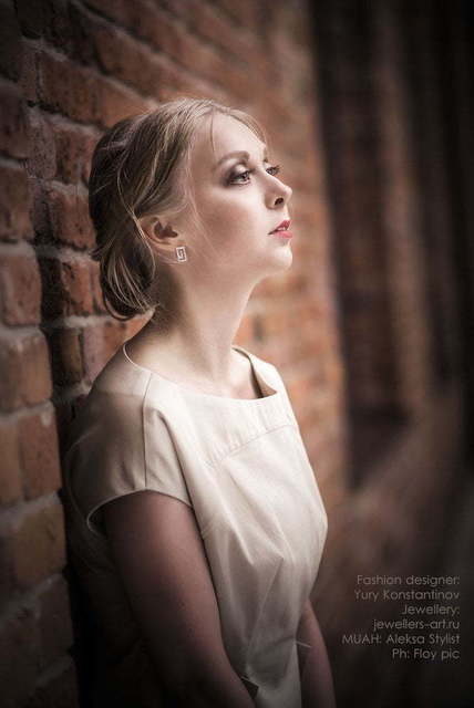 Серьги Меандр из Серебро от Ювелирный салон Jewellery Art 2