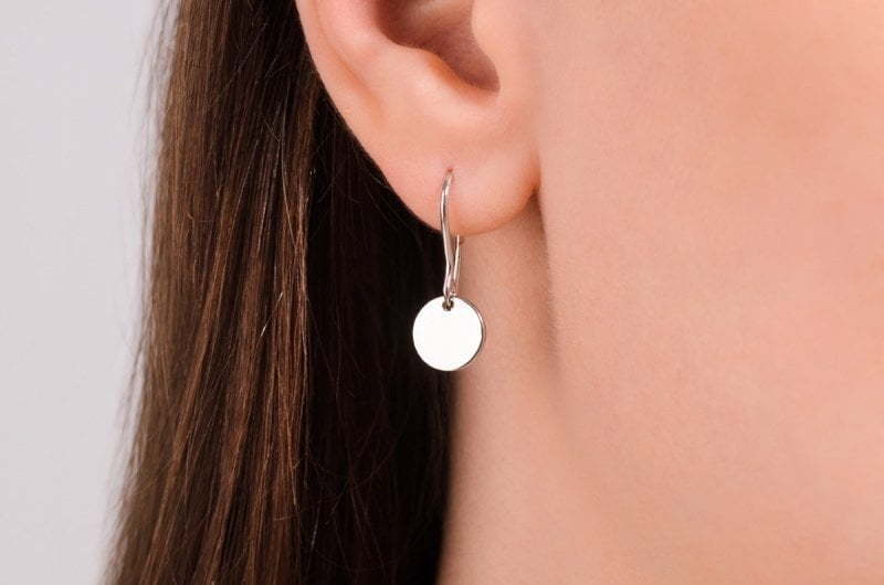 Серьги с монетами AOG-SE-0023S из Серебро от Ювелирный салон Art of glow 2