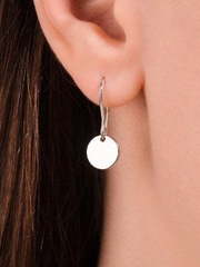 Серьги с монетами AOG-SE-0023S из Серебро от Ювелирный салон Art of glow 2