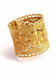 Браслет кружевной из Желтое золото от  1