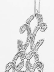 Серьги кружевные из Серебро от  2