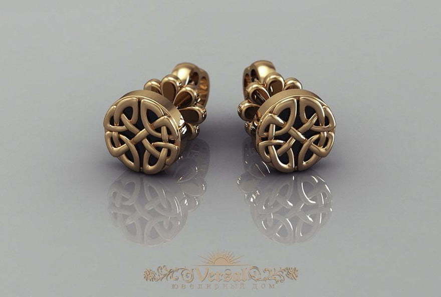 Серьги VGS0161 из Желтое золото от Ювелирный Дом Версаль 3