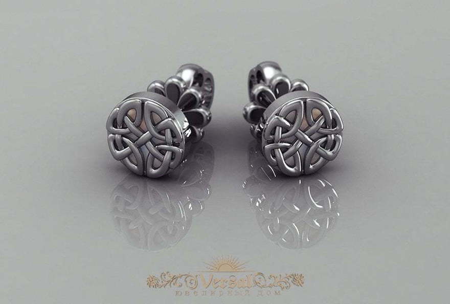 Серьги VGS0161 из Белое золото, Платина, Серебро от Ювелирный Дом Версаль 1