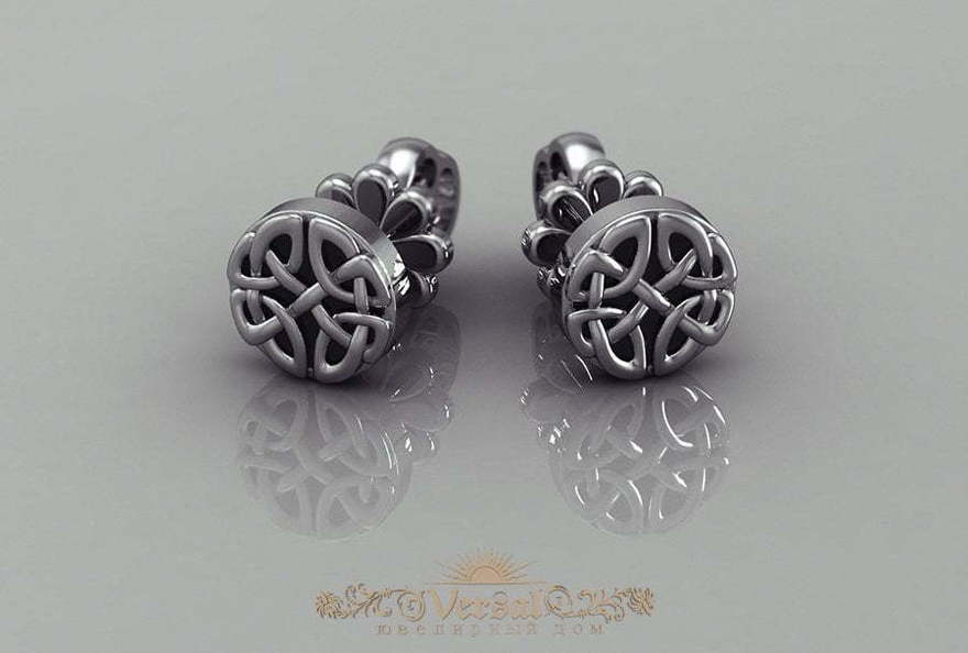 Серьги VGS0161 из Белое золото, Серебро, Платина от Ювелирный Дом Версаль 2