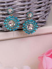 Серьги Studio бирюза из Позолоченная бижутерия от  2