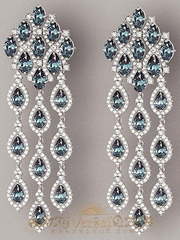 Серьги VGS0155 из Белое золото от Ювелирный Дом Версаль 1