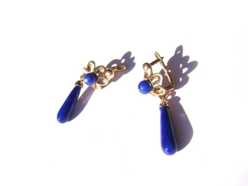 Серьги Лазуриты из Серебро от Ювелирный салон Jewellery Art 2